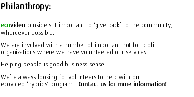 Philanthropy